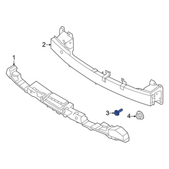 Hyundai OE - Bumper Impact Bar Bolt
