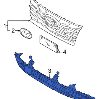 Hyundai OE - Front Lower Grille