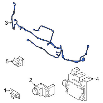 Hyundai OE - Front Parking Aid System Wiring Harness