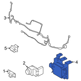 Hyundai OE - Front Cruise Control Distance Sensor