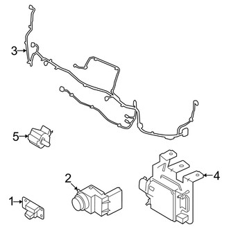 Hyundai OE - Front Bumper & Grille - Electrical Components