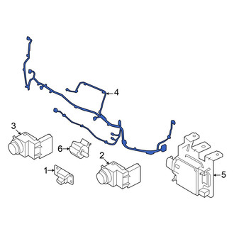 Hyundai OE - Front Parking Aid System Wiring Harness