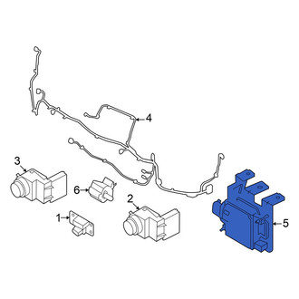 Hyundai OE - Front Cruise Control Distance Sensor