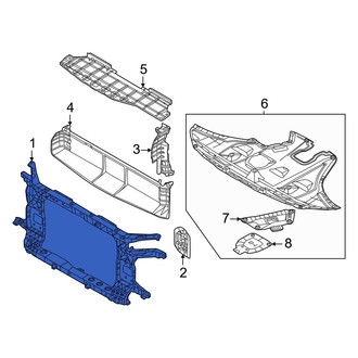Hyundai OE - Front Radiator Support Panel
