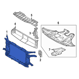 Hyundai OE - Front Radiator Support Panel