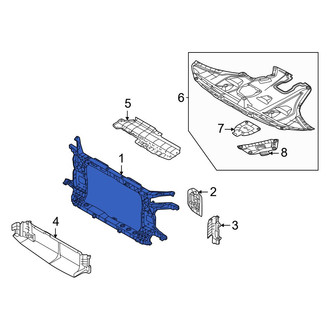 Hyundai OE - Front Radiator Support Panel