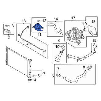 Hyundai OE - Engine Coolant Reservoir