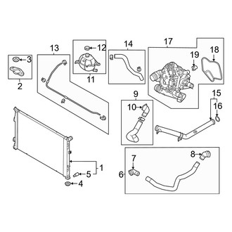 Hyundai OE - Cooling - Radiator & Components (USA Built)