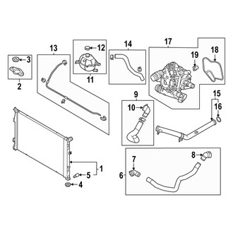 Hyundai OE - Cooling - Radiator & Components (Korea Built)