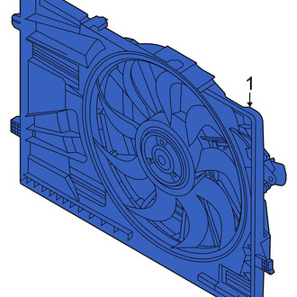 Hyundai OE - Engine Cooling Fan Assembly