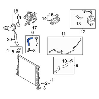 Hyundai OE - Lower Radiator Coolant Hose