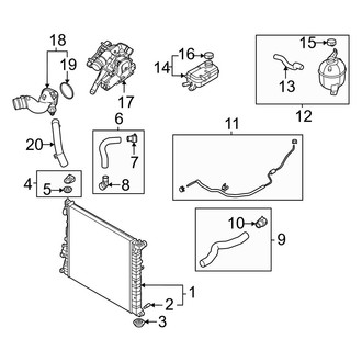 Hyundai OE - Cooling - Radiator & Components