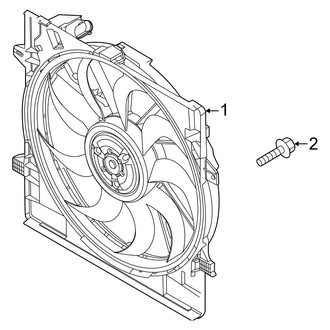 Hyundai OE - Cooling Fan (Blue Hybrid / Limited Hybrid / Limited Plug-In Hybrid / SEL Convenience Hybrid / SEL Plug-In Hybrid)