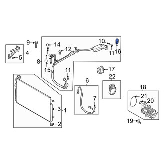 Hyundai OE - A/C Expansion Valve
