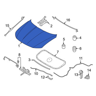 Hyundai OE - Front Hood Panel