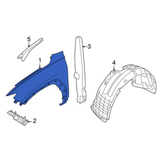 Hyundai OE - Front Left Fender