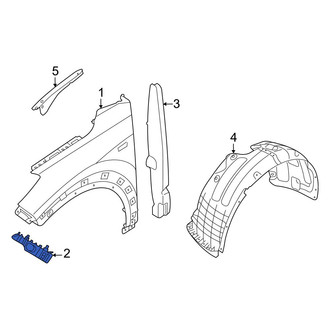 Hyundai OE - Right Fender Bracket