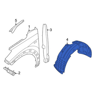 Hyundai OE - Front Left Fender Splash Shield