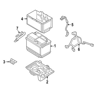 Hyundai OE - Electrical - Battery (12 Volt, Korea Built)