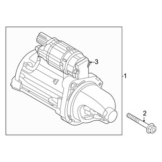 Hyundai OE - Electrical - Starter (Limited / SE / SEL / SEL Convenience / XRT)