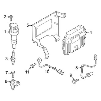 Hyundai OE - Electrical - Ignition System (Blue Hybrid / Limited Hybrid / Limited Plug-In Hybrid / SEL Convenience Hybrid / SEL Plug-In Hybrid)
