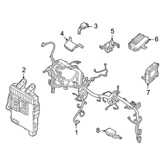 Hyundai OE - Electrical - Wiring Harness (Instrument Panel)