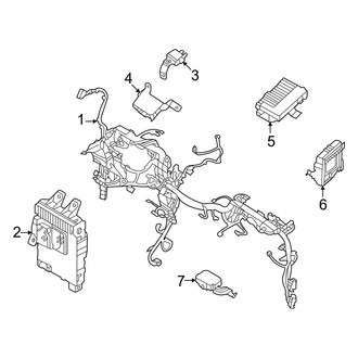 Hyundai OE - Electrical - Wiring Harness (Instrument Panel)