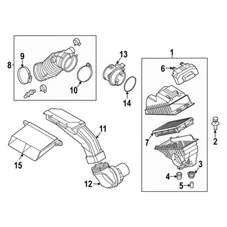 Hyundai OE - Engine / Transaxle - Air Intake (USA Built)