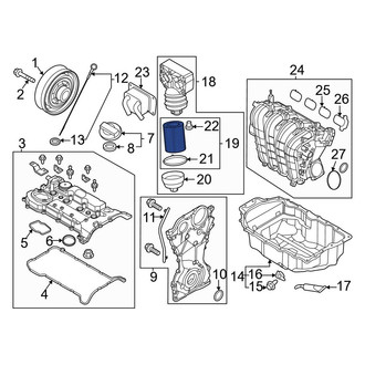 Hyundai OE - Engine Oil Filter Element