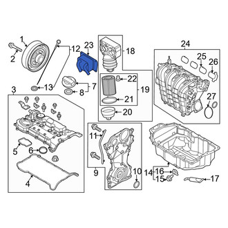 Hyundai OE - Engine Oil Cooler