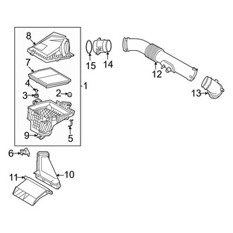 Hyundai OE - Engine / Transaxle - Air Intake
