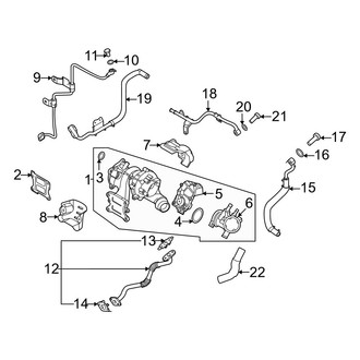 Hyundai OE - Engine / Transaxle - Turbocharger & Components