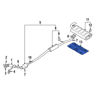 Hyundai OE - Floor Pan Heat Shield