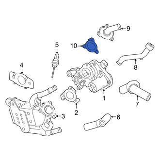 Hyundai OE - Exhaust Gas Recirculation (EGR) Tube Gasket