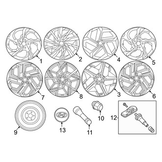 Hyundai OE - Wheels