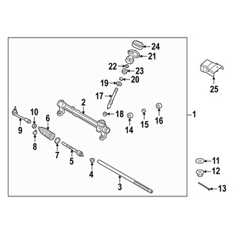 Hyundai OE - Steering Gear & Linkage (Korea Built)