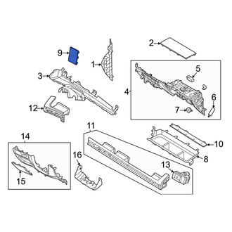 Hyundai OE - Left Instrument Panel Trim Panel