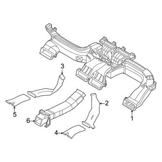 Hyundai OE - Instrument Panel - Ducts