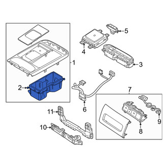 Hyundai OE - Console Cup Holder