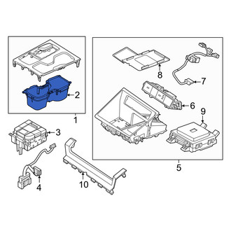 Hyundai OE - Console Cup Holder