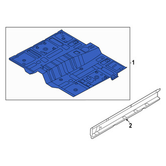Hyundai OE - Front Floor Pan