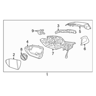 Hyundai OE - Front Door - Outside Mirrors