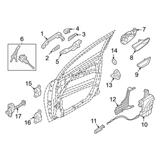 Hyundai OE - Front Door - Lock & Hardware