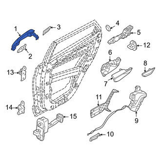 Hyundai OE - Rear Left Outer Exterior Door Handle