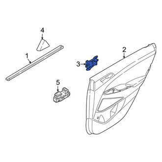 Hyundai OE - Front Right Inner Interior Door Handle