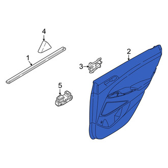 Hyundai OE - Rear Left Outer Door Outer Panel