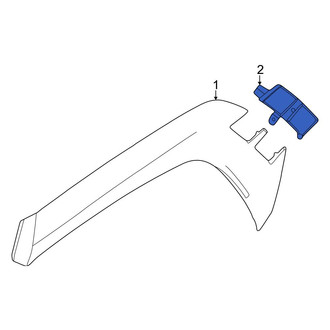 Hyundai OE - Rear Left Reflector Panel