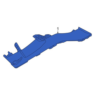 Hyundai OE - Rear Right Upper Interior Quarter Panel Trim Panel