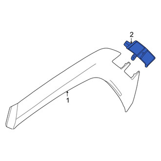 Hyundai OE - Rear Left Reflector Panel