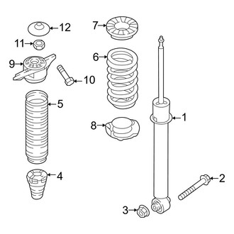 Hyundai OE - Rear Suspension - Shocks & Components